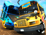 Игра Школьный Автобус: Разрушительное Дерби